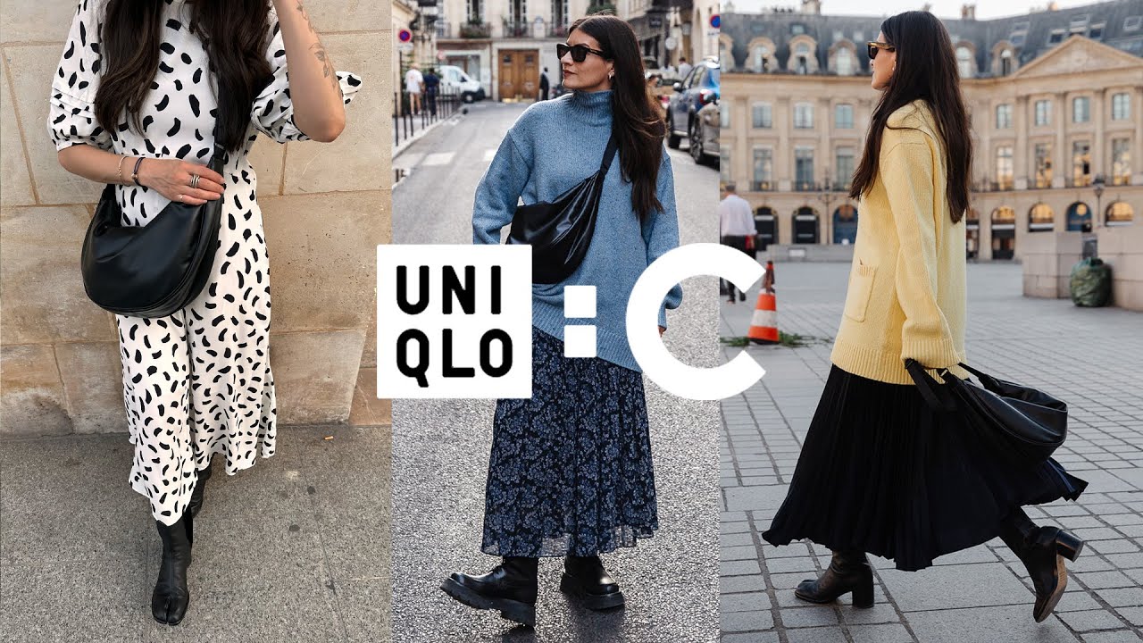 Я поехала в Париж с Uniqlo! Лукбук UNIQLO:C осень 2023 с Клэр Уэйт Келлер