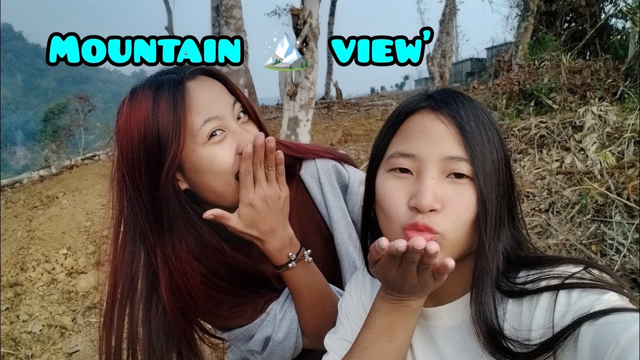 Mountain 🏔️ area in My home town.#myhome #town #mountainview 