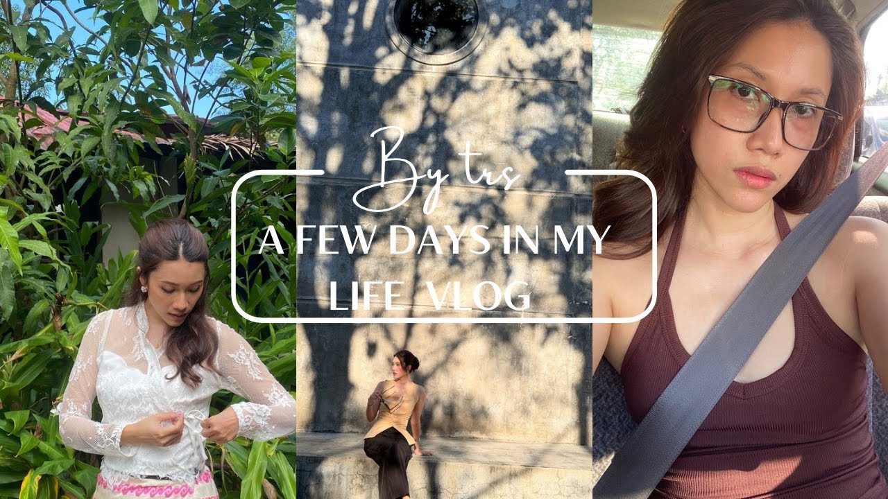 A few days in my life VLOG // romantic moments// eating out // shooting days 🤎🎥🎥