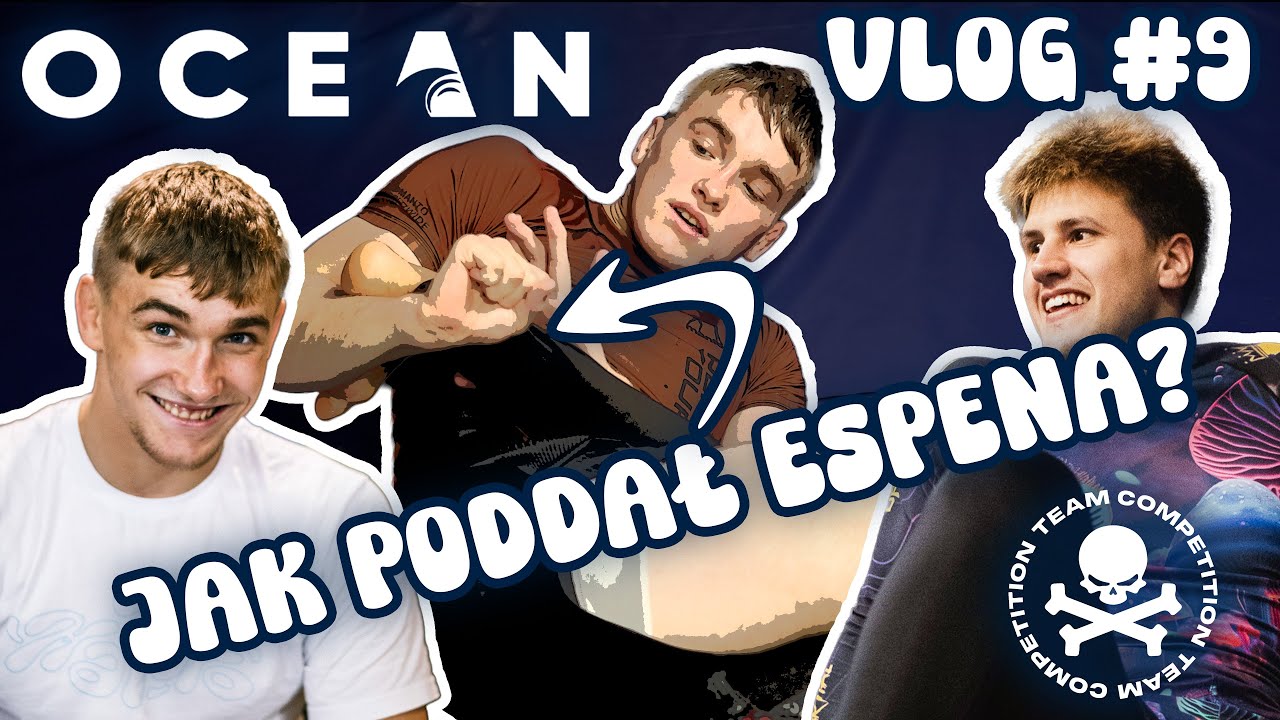 Academia Gorila BJJ VLOG #9 - OCEAN - JAWORSKI vs ESPEN - Analiza poddania