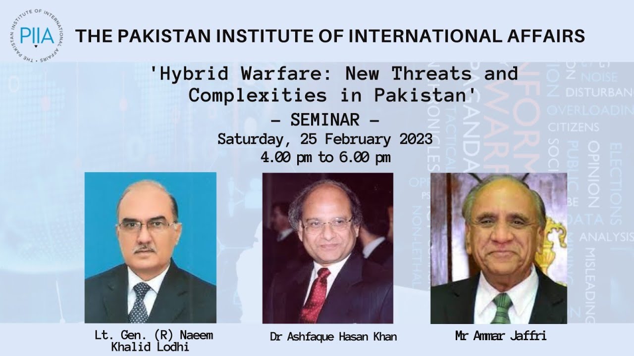 Hybrid Warfare: New Threats and Complexities for Pakistan