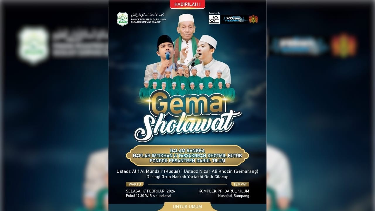 🔴LIVE | GEMA SHOLAWAT HAFLAH IMTIKHAN & TASYAKUR KHOTMIL KUTUB PP. DARUL 'ULUM - GUS ALI & GUS NIZAR