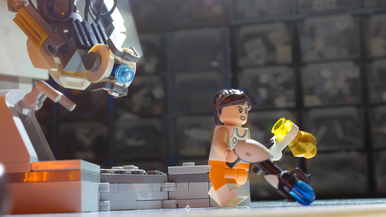 Updating my Lego Ideas Portal 2 project - Wheatley's betrayal and potato GLaDOS