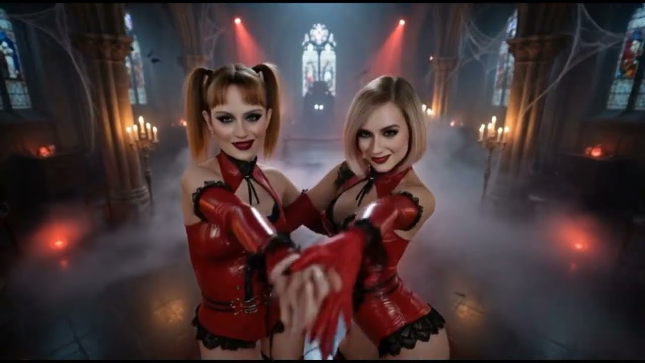 Red Love music by Soror Dolorosa (user video) | dance performance #gothicrock 