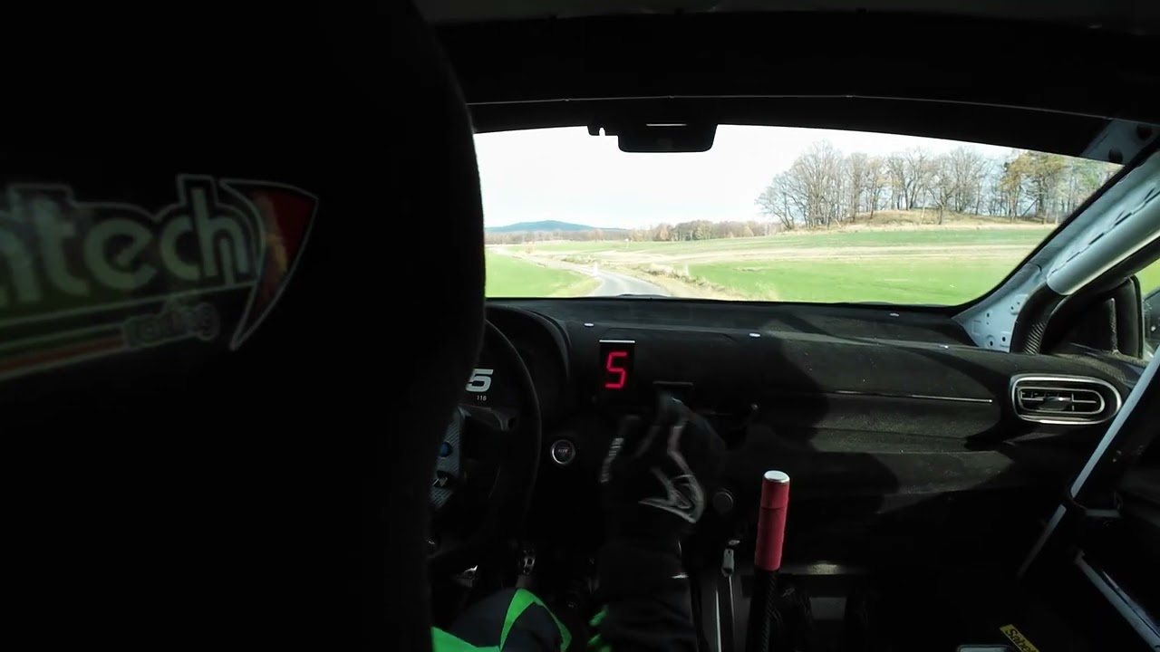 Onboard ze szkolenia &ndash; praca na prawym fotelu (Hubert Laskowski) / Rally training onboard