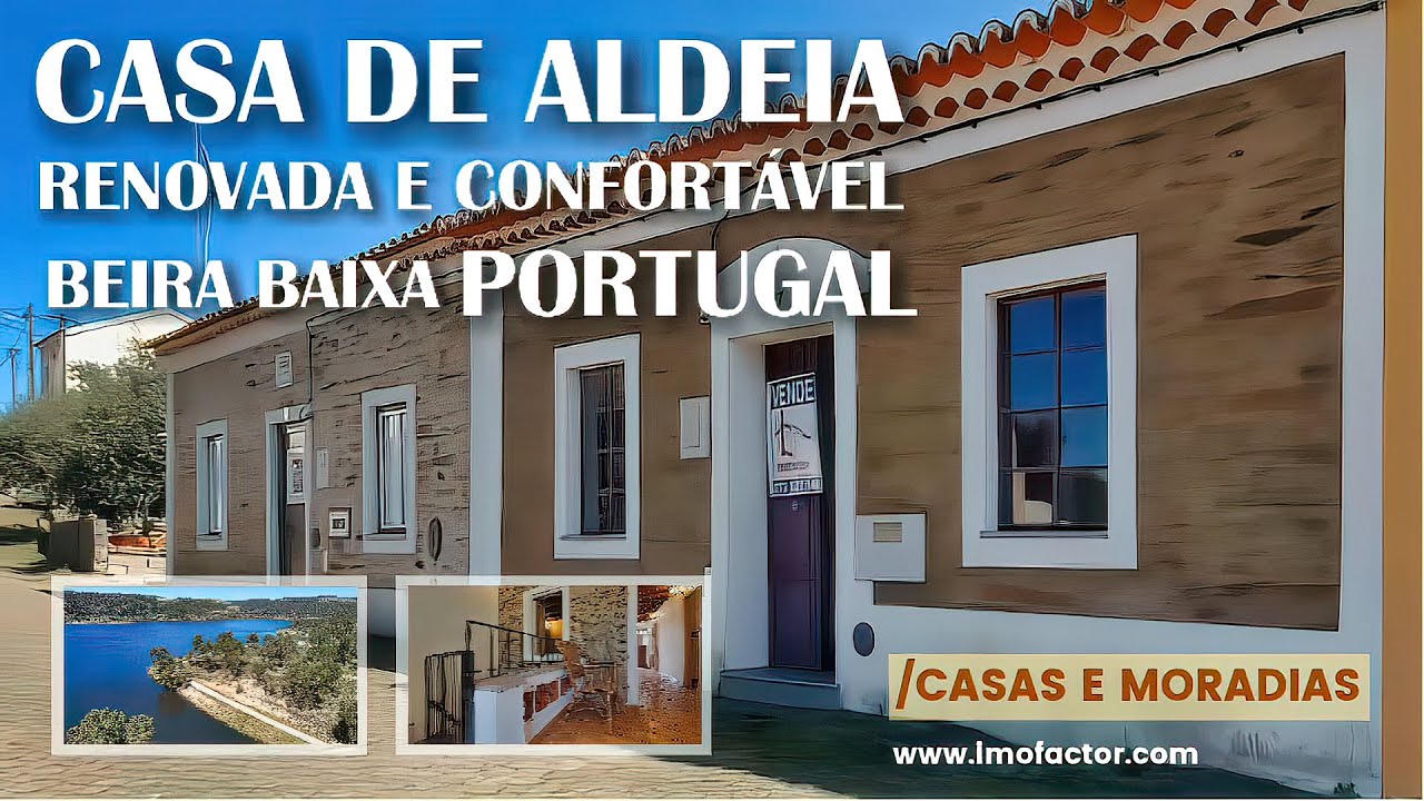 🏠 Casa de Aldeia Renovada e Confortável | Beira Baixa Portugal | Vendido