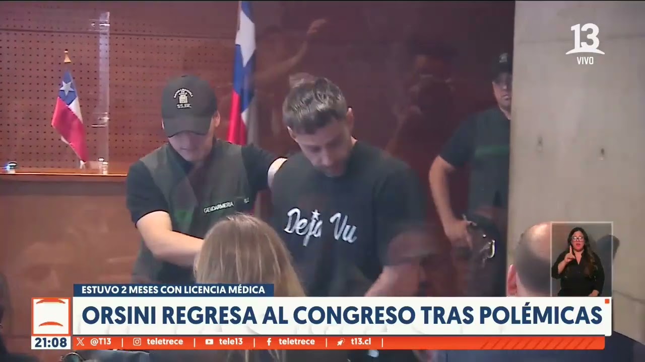 Maite Orsini regresa al Congreso tras polémicas