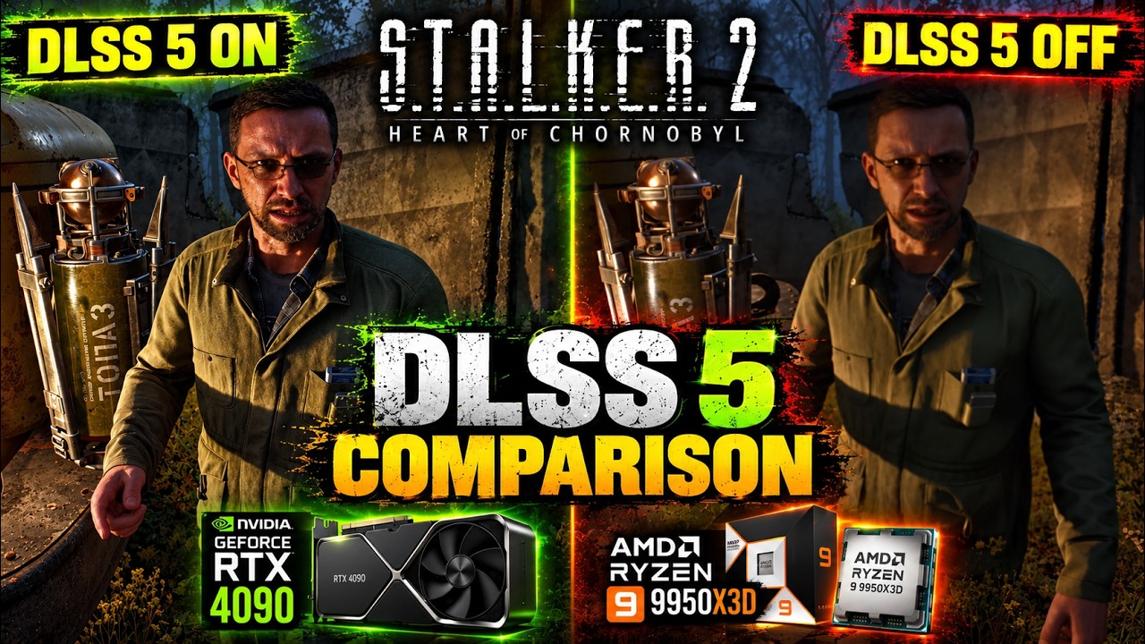 STALKER 2 DLSS 5 Comparison 4K Epic Settings