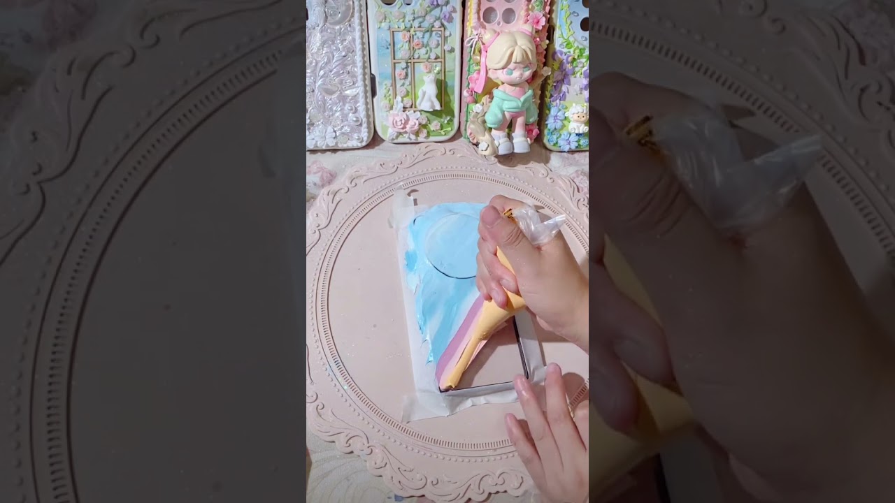 Create a Unique Phone Case with Cream Glue  DIY Craft Idea