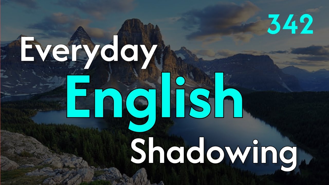English Listening & Speaking Practice in 30 mins | Shadowing Practice for Fluent English | Dialogue