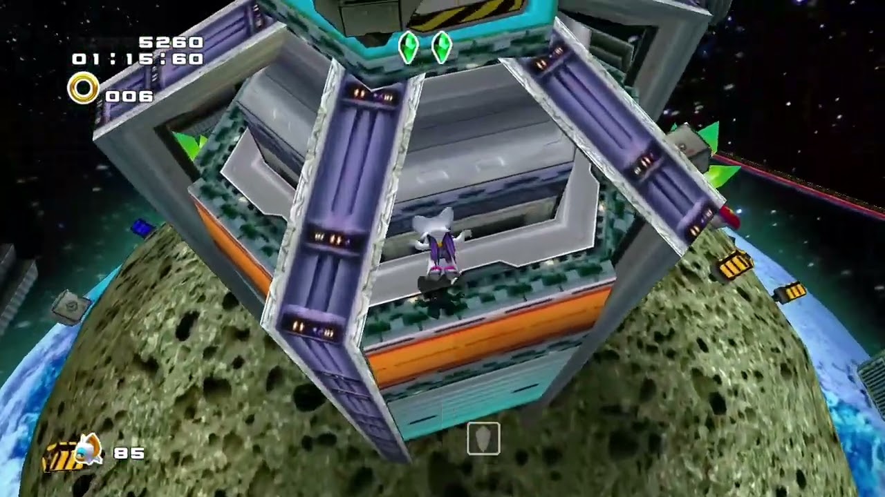 Sonic Adventure 2: Battle - Mad Space - Last Mission - Clear Hard Mode! - A Rank
