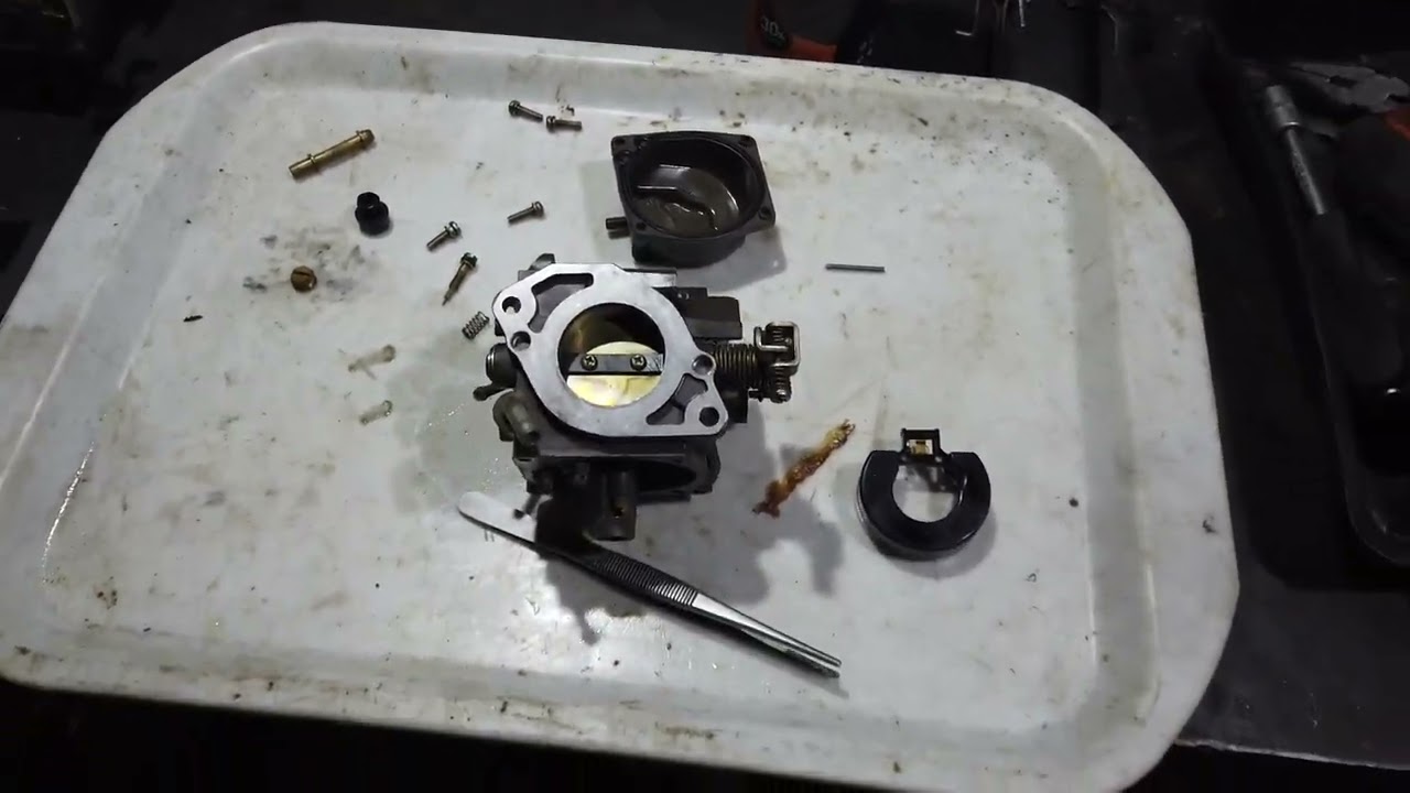 HONDA BF 75(90) Карбюраторы и тест во льдах...