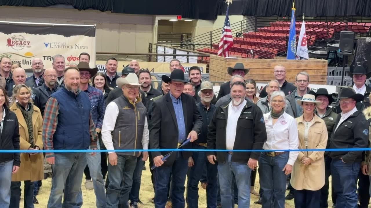 Black Hills Stock Show ribbon cutting