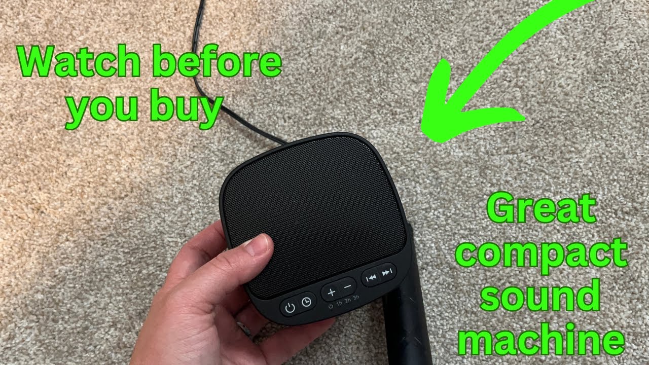 White Noise Sleep Sound Machine Review: 40 Soothing Sounds Tested!