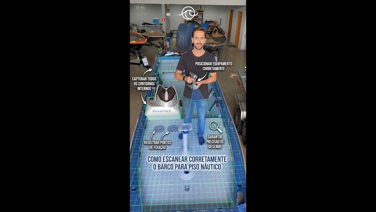 Como Tirar Molde do Meu Barco / Piso Náutico / MoonDeck