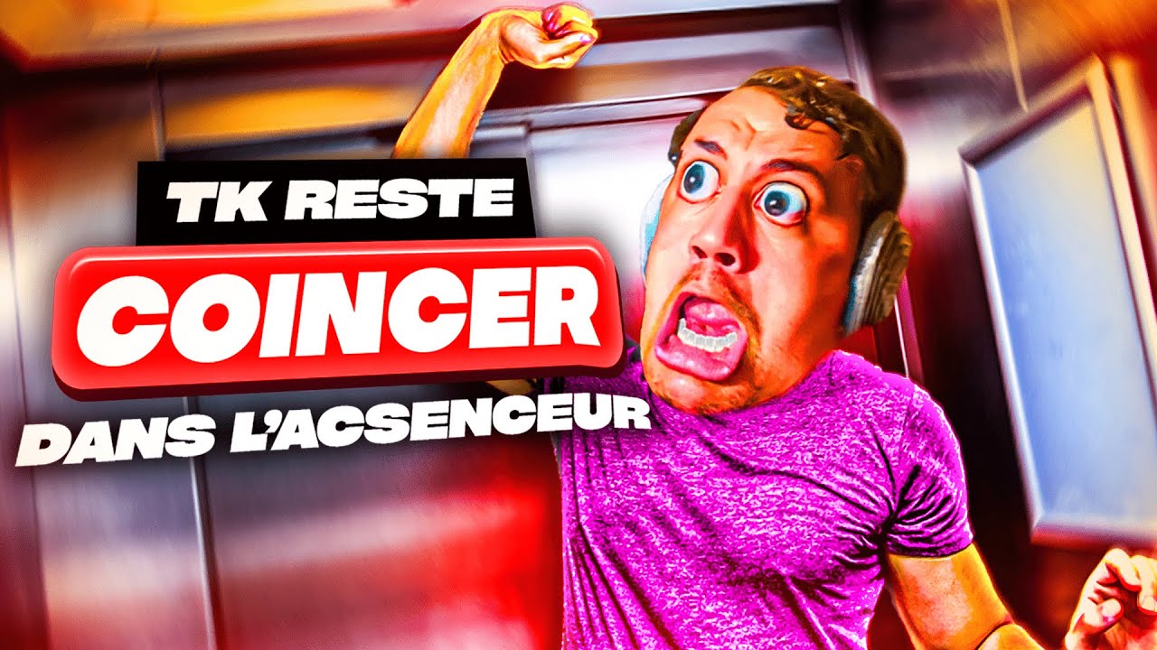 TK TOMBE EN PANNE DANS L’ASCENSEUR 😰🚠 + 2000€ DE DONS 💶 - Best of thekairi78