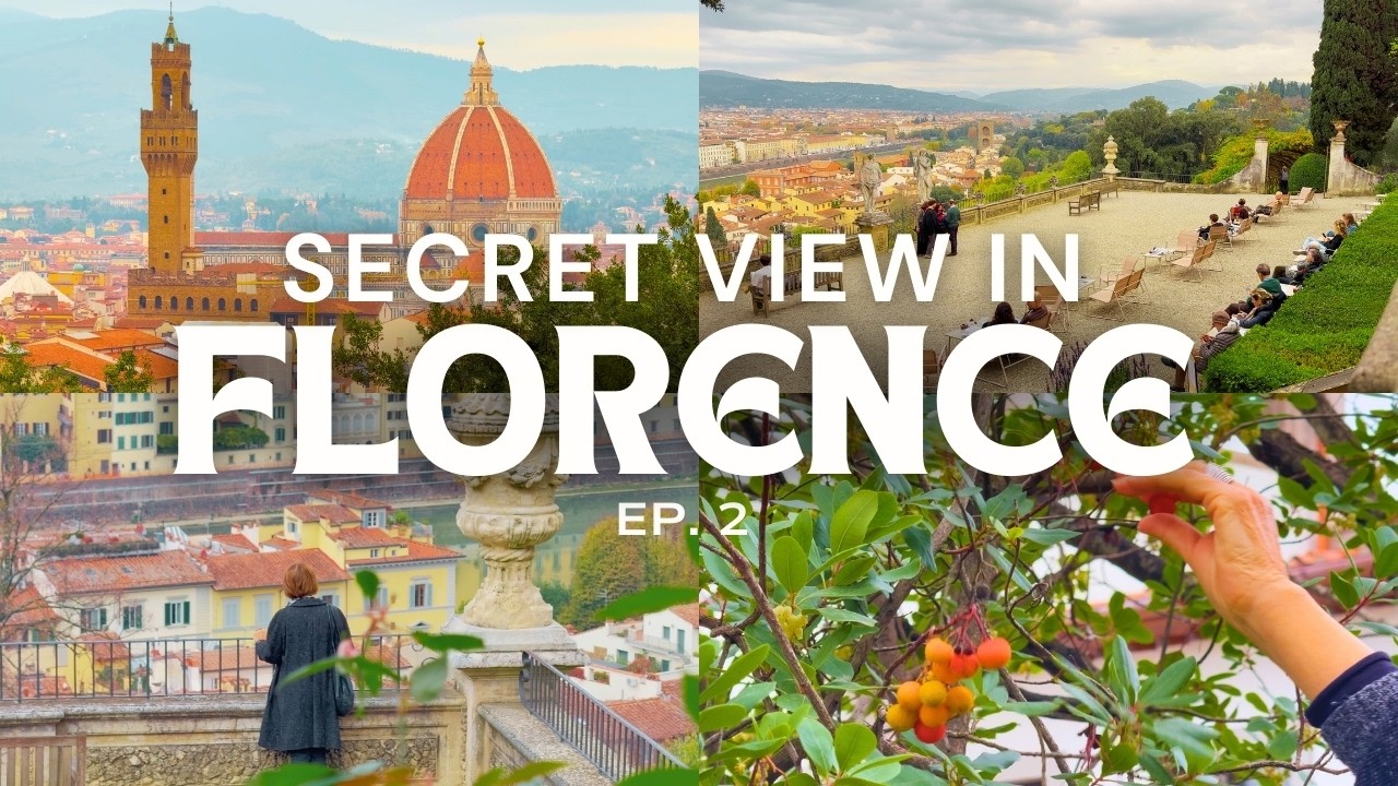 Florence’s secret garden: a relaxing morning in an hidden panoramic terrace