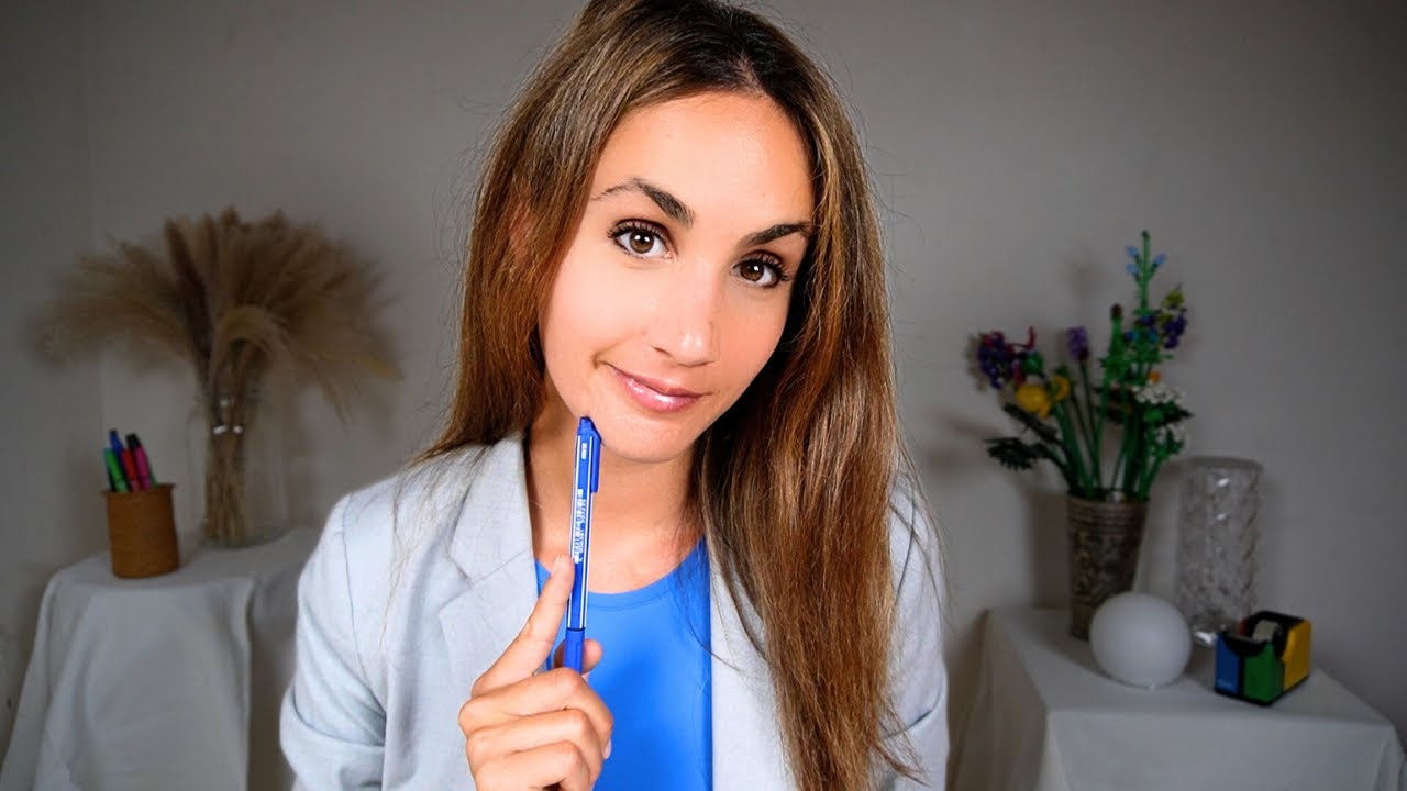 Dottoressa ti esamina per ADHD👩‍⚕️ | ASMR ITA | ADHD Exam ✧ Roleplay