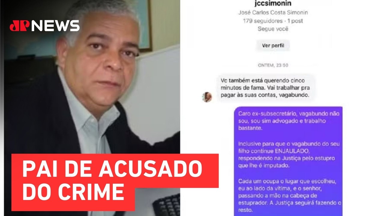 Advogado de vítima de estupro coletivo denuncia agressão verbal de ex-subsecretário