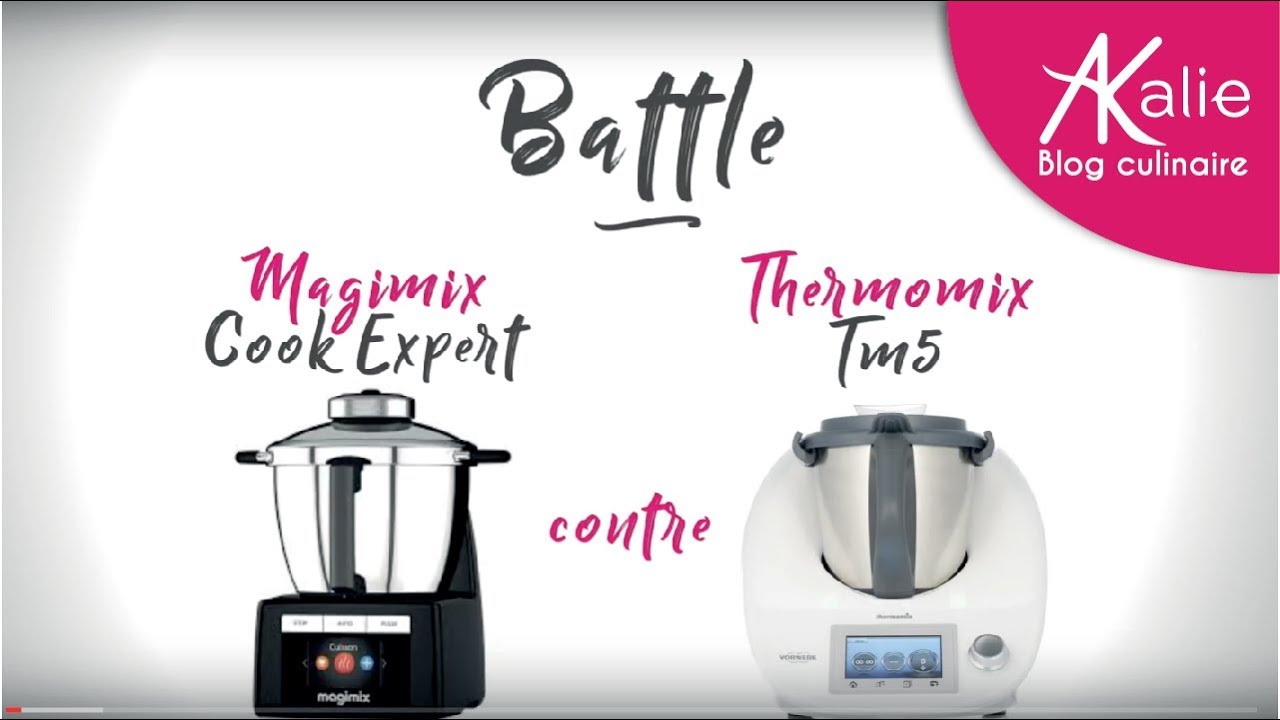 Comparaison Cook Expert de Magimix et Thermomix !