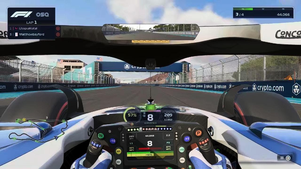 F1 25 Miami ranked. Got that dog in me