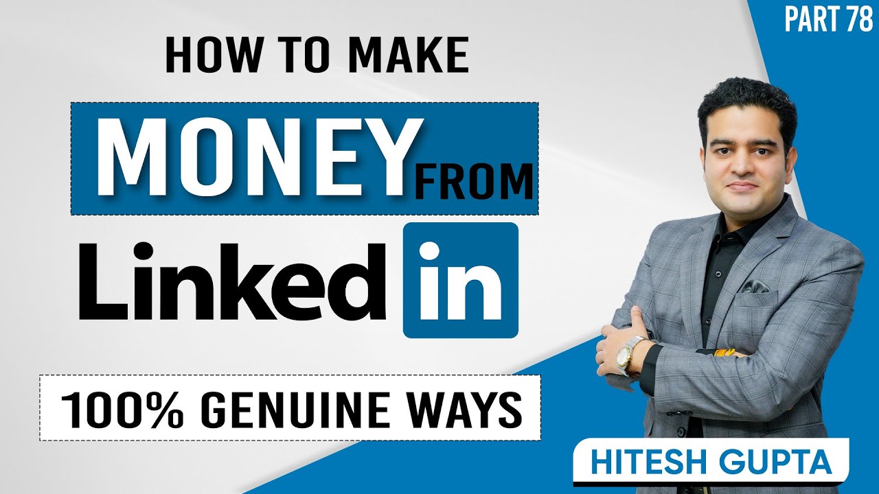 How to Make Money from LinkedIn | 100% Real ways with Practicle Tutorial #linkedinmarketing