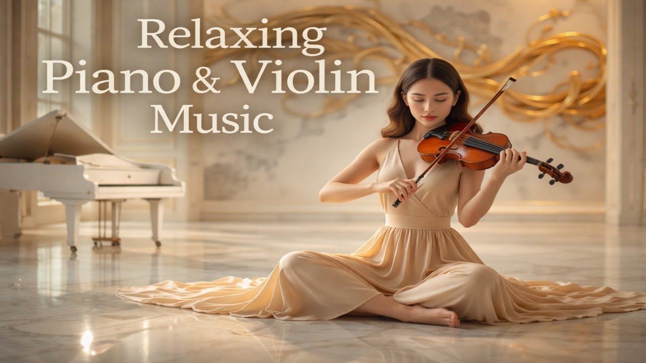 Emotional Piano & Violin Music | Calm Background Instrumental