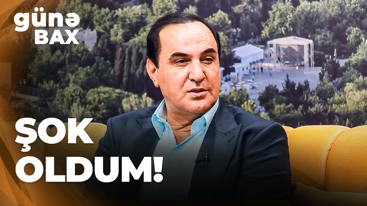 Günə Bax - Manaf Ağayev - Xalq artisti tanıyıram ki, o adam hələ səsinin kökünü bilmir