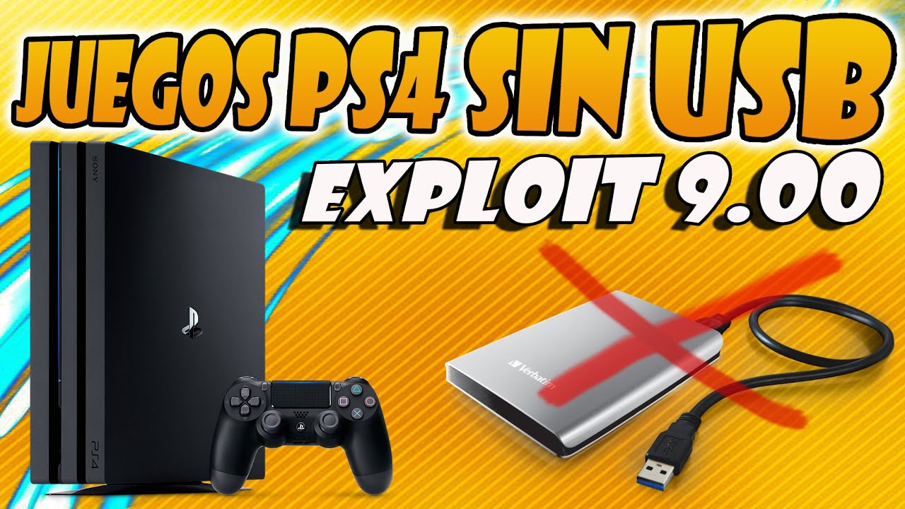 Pasar Juegos en PS4 Exploit 9.00 sin USB ni HDD Externo! MARAVILLOSO