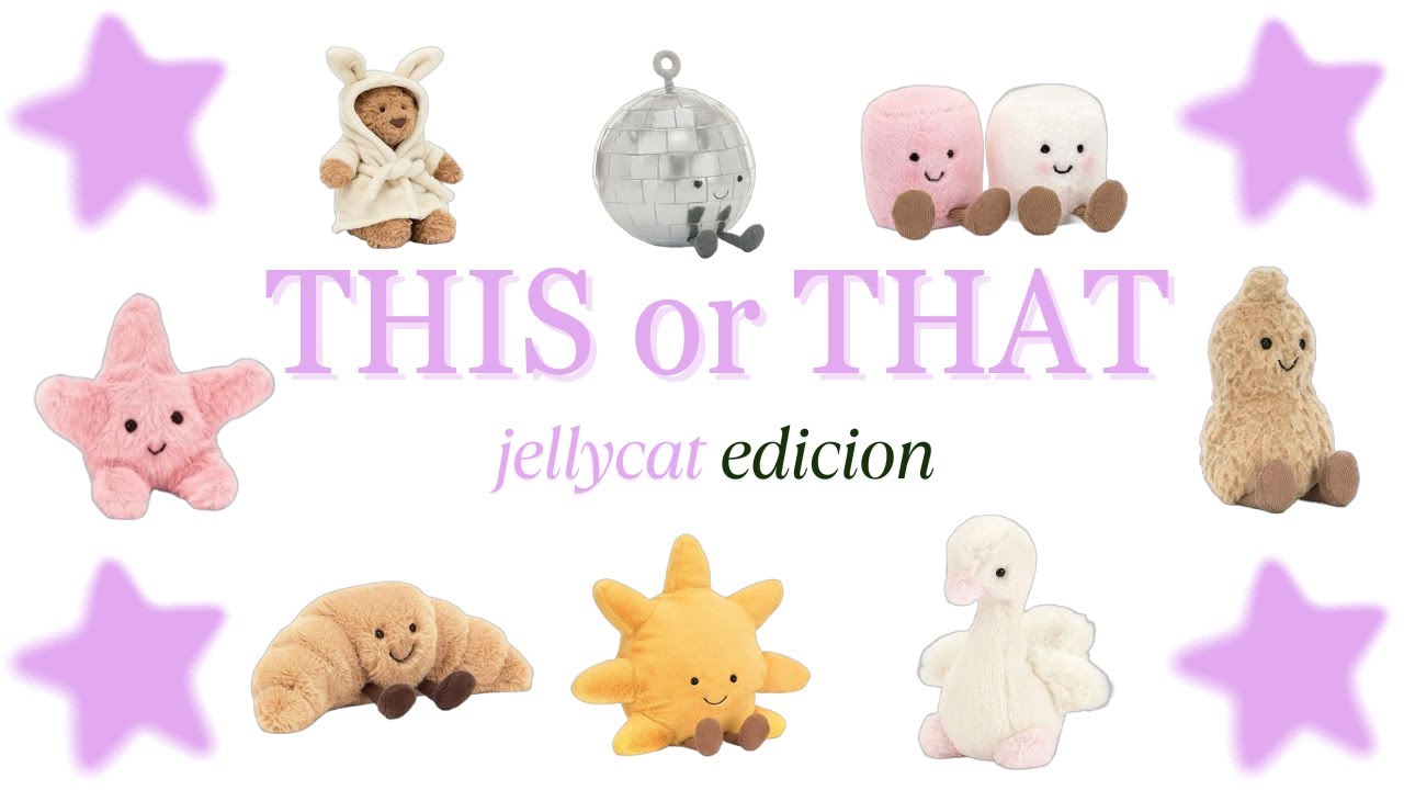 Jellycat edicion  ˖°𓇼🧸✨[THIS or THAT]