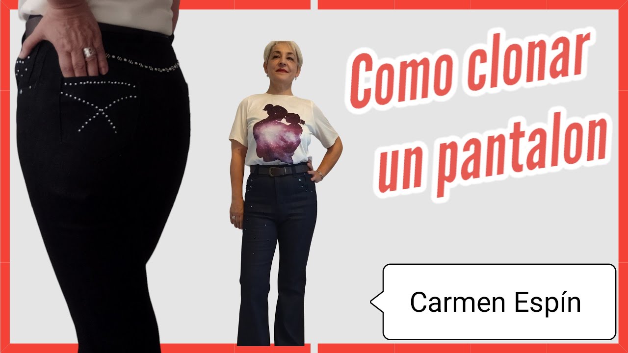 Pantalón sin patrón, clona de otro que te guste
