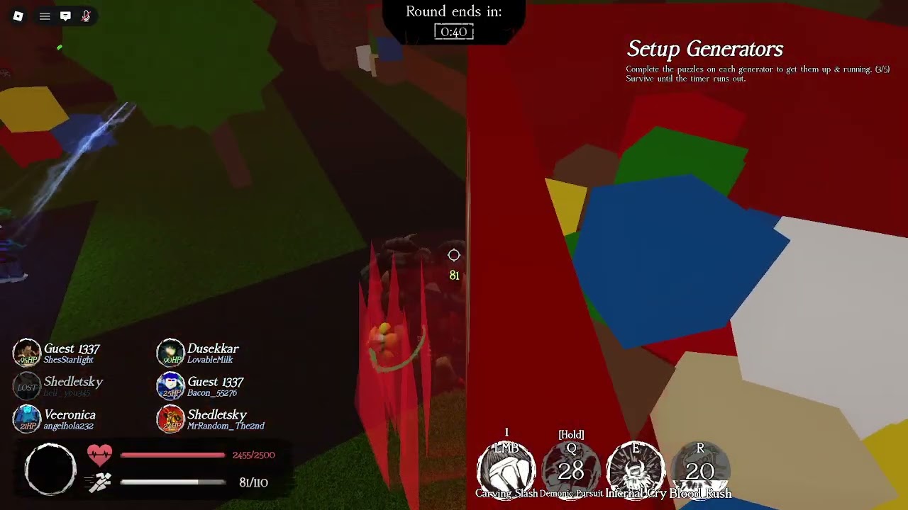 Roblox Forsaken Random Gameplay (Sixer) 21
