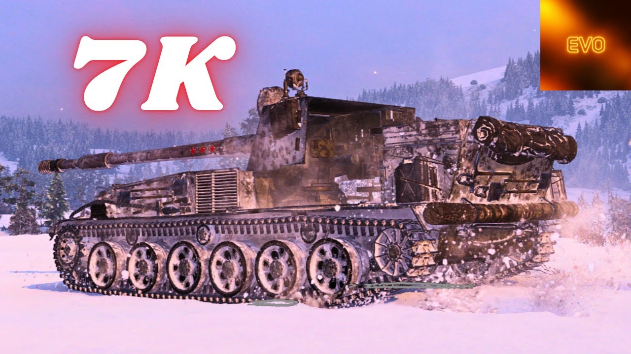 SU-130PM 7K Damage 7 Kills & SU-130PM  8K Damage 7 Kills  World of Tanks