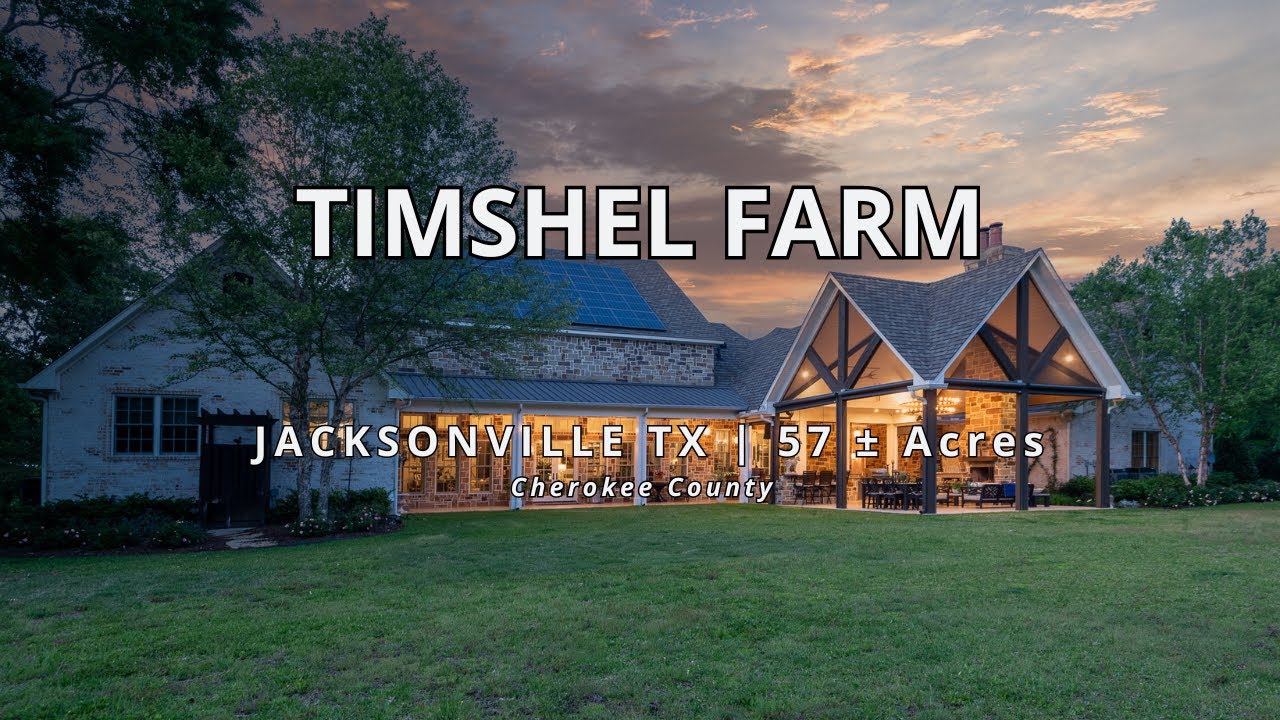 SOLD! Explore a Magnificent Multi Million Dollar East Texas Ranch