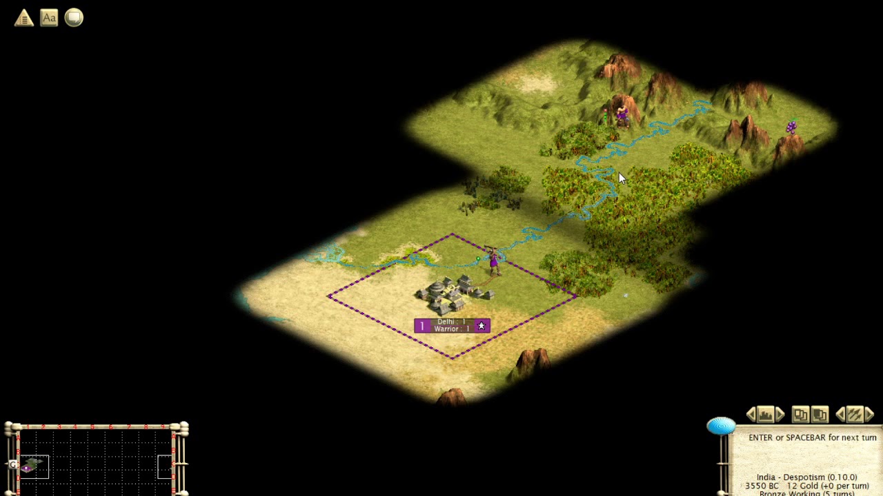 Как сыграть свою первую игру в Civilization 3