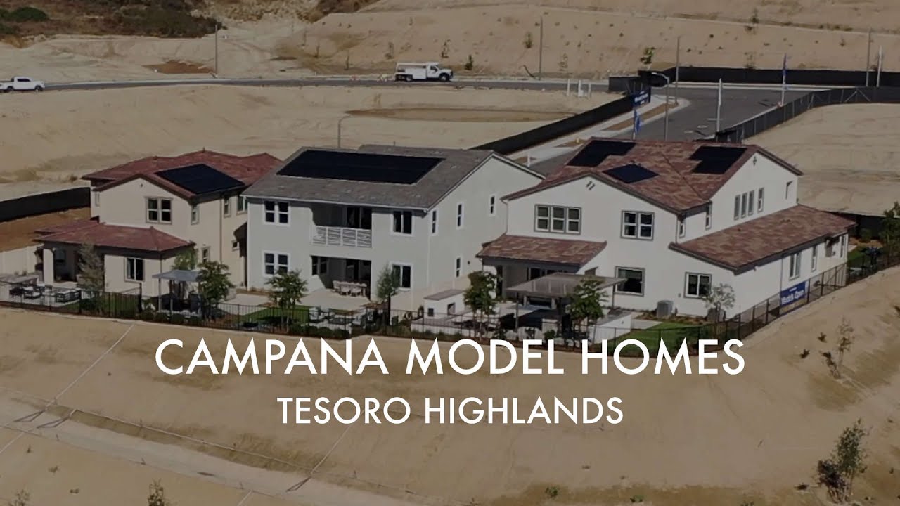 New Campana Homes at Tesoro Highlands in Valencia, CA