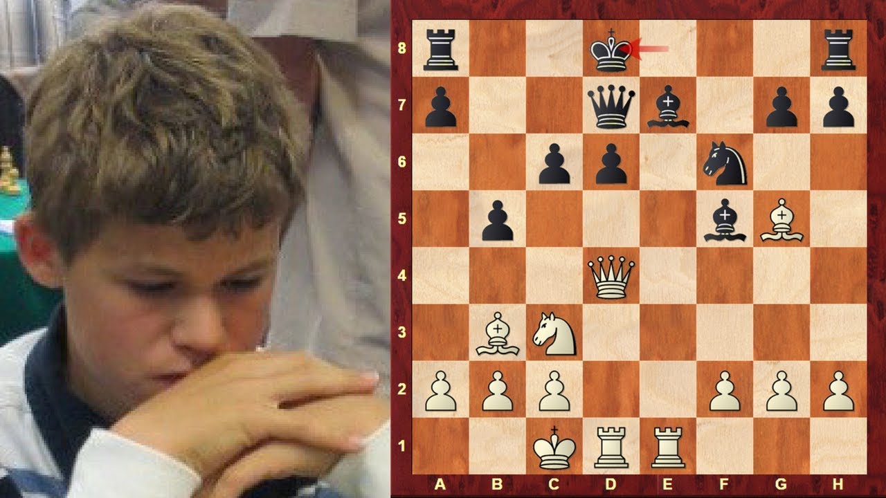 Chess Genius: How good was Magnus Carlsen at age 13?! Game vs GM Sergey Dolmatov - Aeroflot 2004