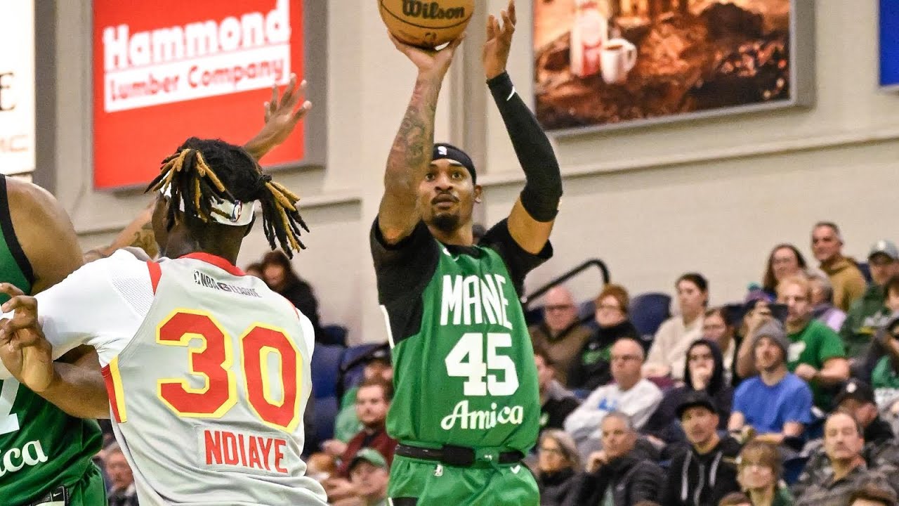 Keon Johnson returns to action for Maine!