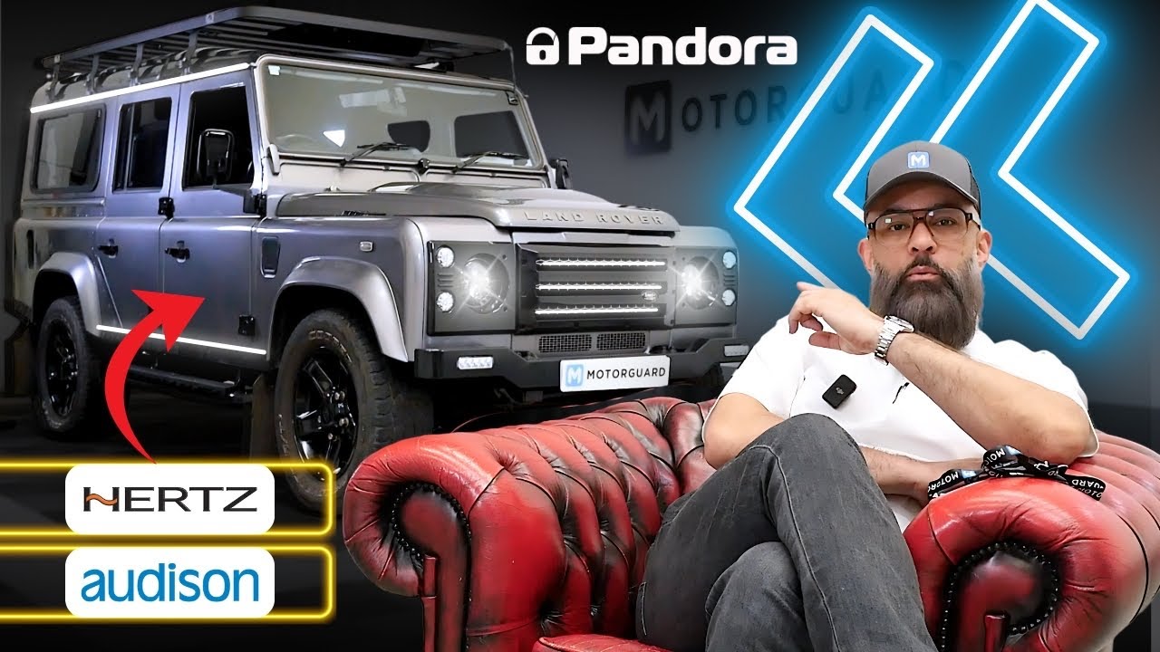 Land Rover Defender 110 Gets a High-End Audio & Security Overhaul #defenderaudio #defendersecurity