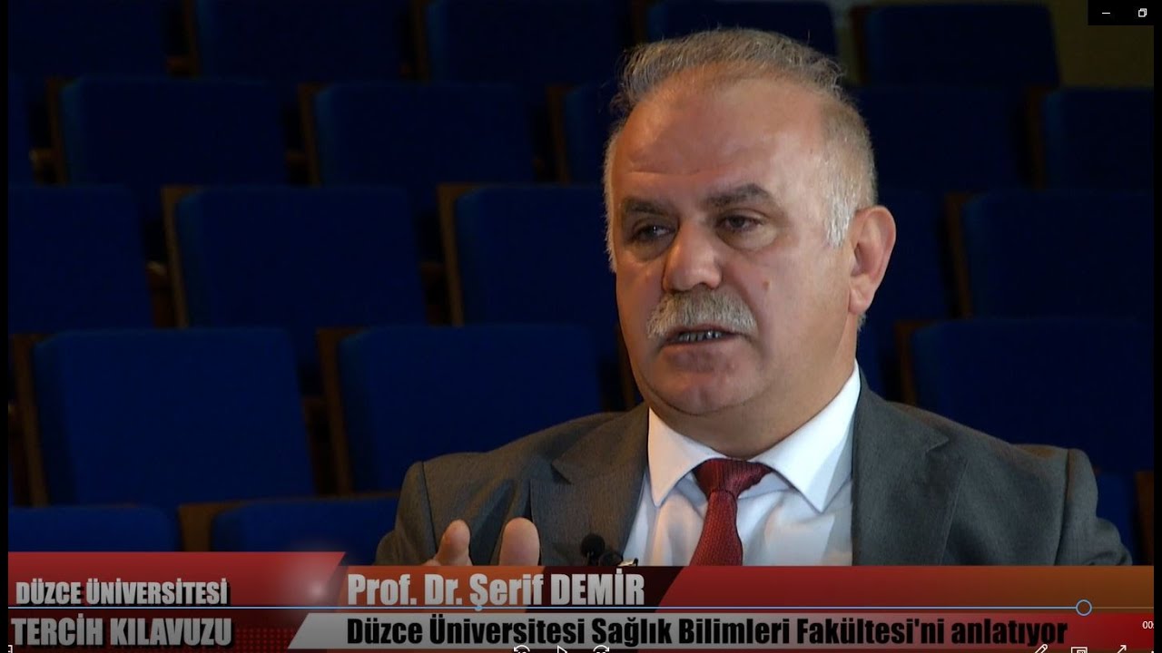 Prof. Dr. Şerif Demir (Sağlık Bilimleri Fakültesi Dekanı) - Tercih Kılavuzu Programı