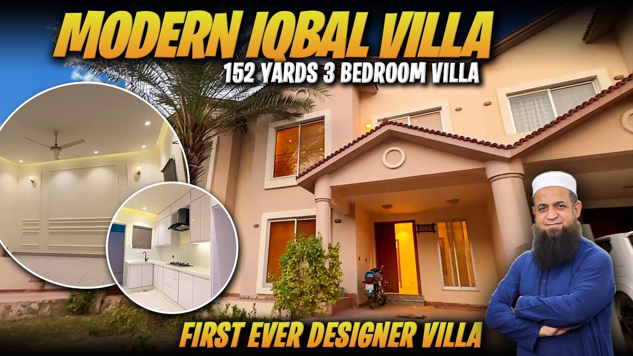 🏡✨ First Ever Designer Villa in Precinct 2 Iqbal Villas! 😍🔑 #luxuryliving