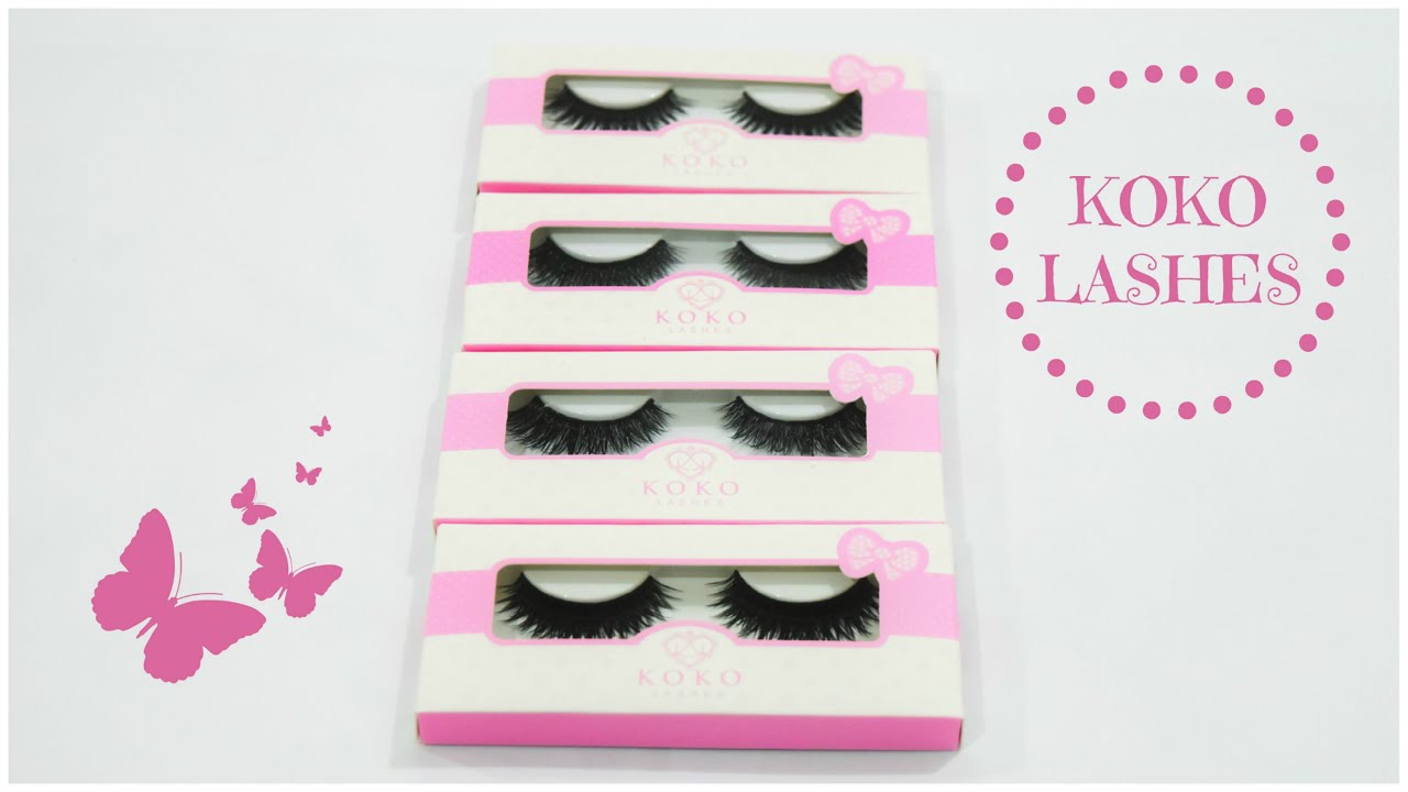 Ladymoss Haul ( KOKO lashes mini review ) / مشتريات من موقع ليدي موس ورأي في رموش كوكو لاشز