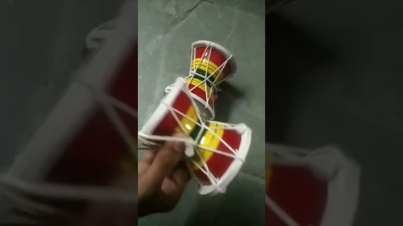 Best Damru in Fiber All Size(3 inch,4inch,5inch) Available | Best Professional Damru Text 9675977730
