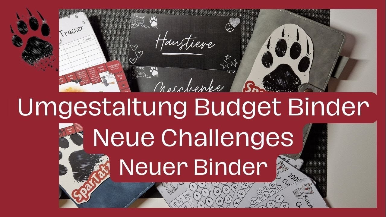 Umgestaltung Budgetplaner 😍 Cash Umverteilung | Challenges| Umschlagmethode | Budgetieren