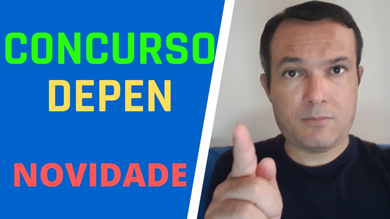 CONCURSO DO DEPEN REABRE AS INSCRI&Ccedil;&Otilde;ES