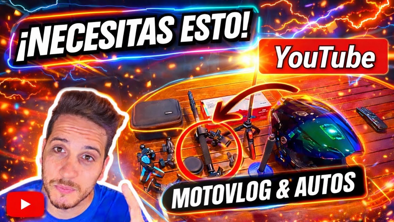 Qué necesitás para grabar MOTOVLOGS y AUTOS (Equipo + experiencia real)