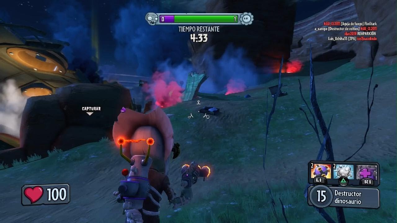 PvZ GW1 Jardines Y Cementerios