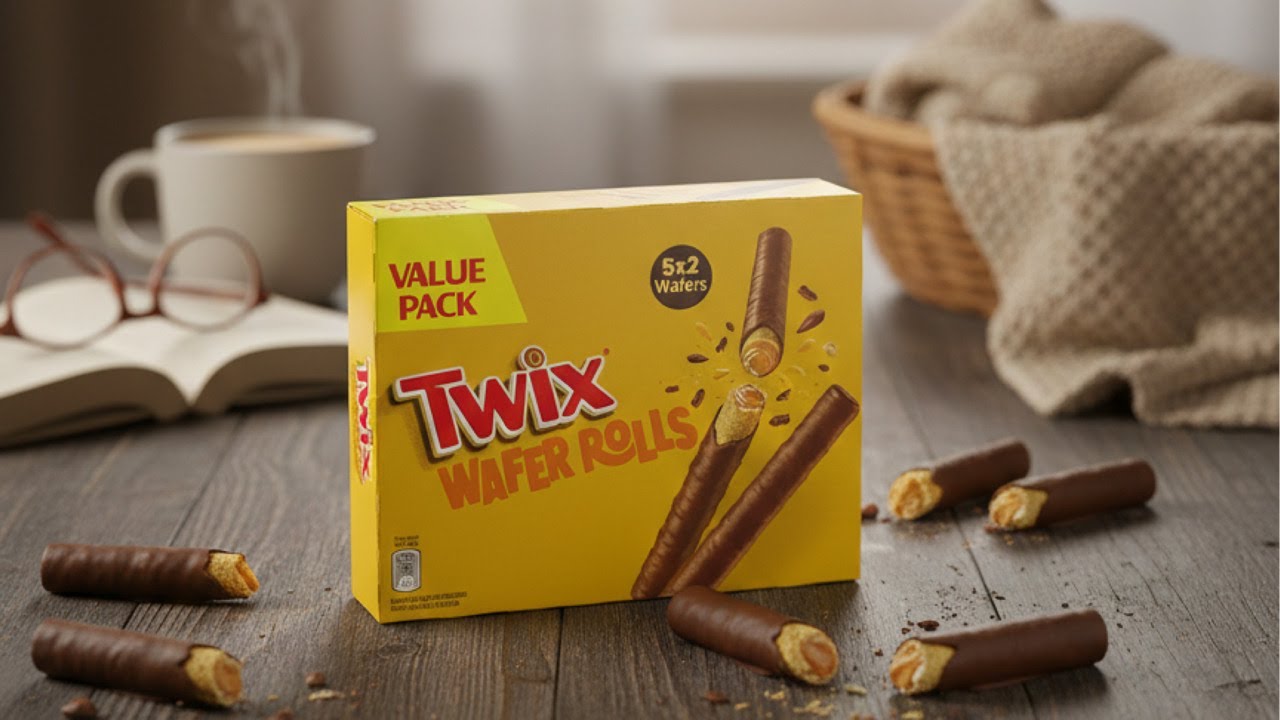 These TWIX Wafer Rolls Surprised Me! 💛🤎