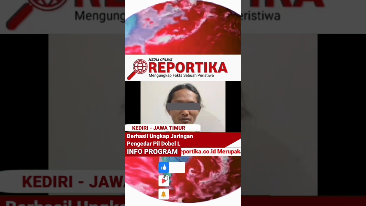 Satresnarkoba Polres Kediri Berhasil Ungkap Jaringan Pengedar Pil Dobel L di Kepung