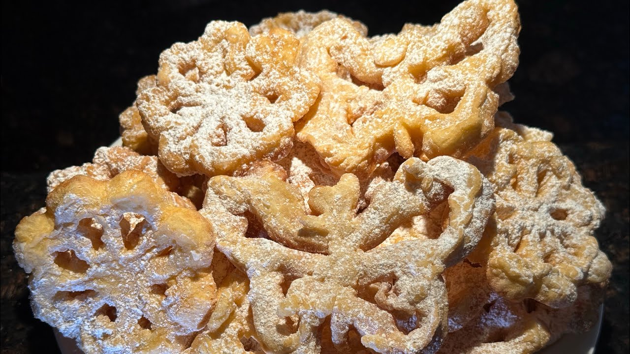Rosetki na Tłusty Czwartek – CHRUPIĄCE jak dawniej.Polish Rosettes Cookies  Fat Thursday Dessert